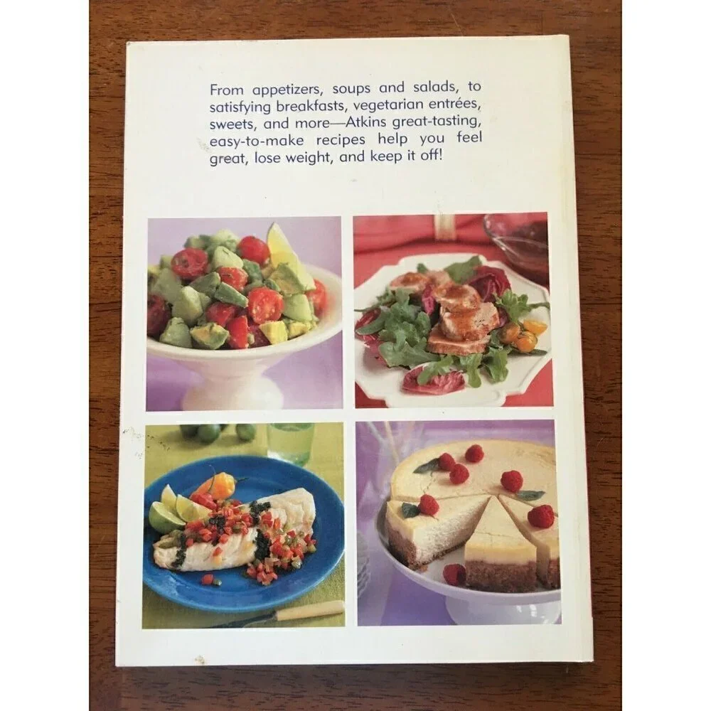 Atkins Best Recipes Cookbook Weight Loss Lose Diet Low Carb